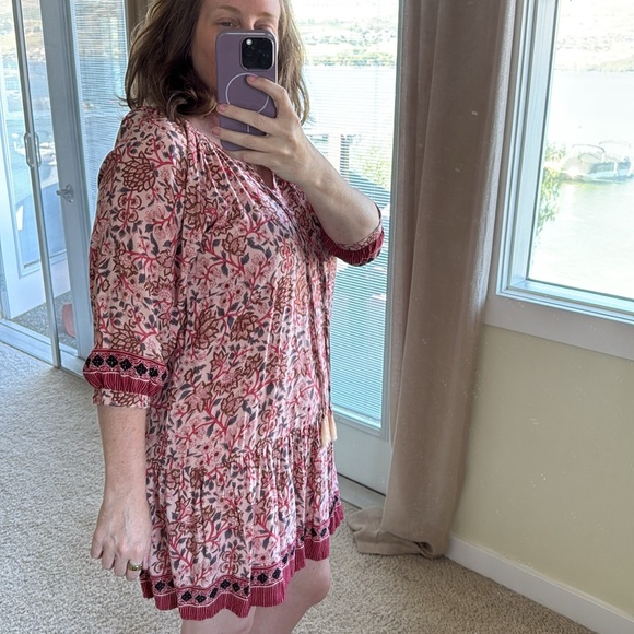 Boho Beach coverup size Med - Picture 3 of 8